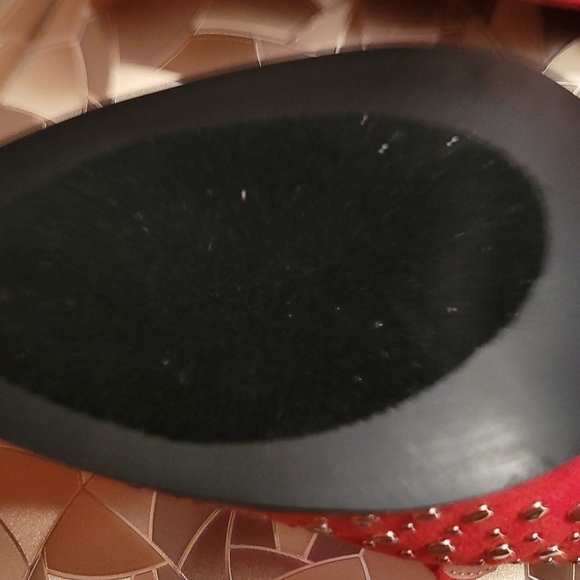 New red studded mules - Picture 4 of 4
